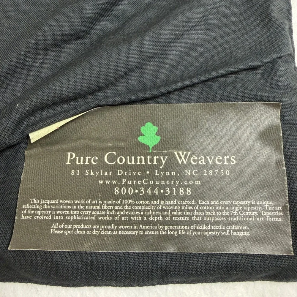 US Marine Corps Semper Fidelis Woven Wall Hanging Tapestry Pure Country Weavers